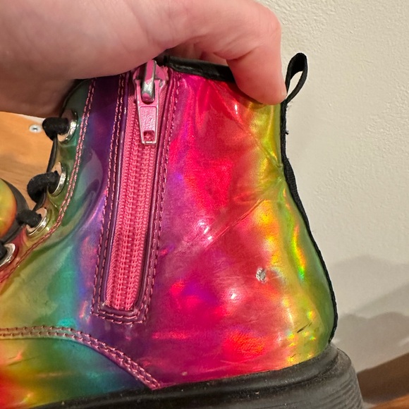 Steve Madden Girl’s Rainbow Boots - Picture 6 of 7